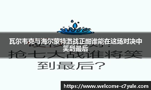 瓦尔韦克与海尔蒙特激战正酣谁能在这场对决中笑到最后